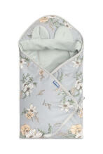 Velvet carry-cot swaddle blanket – LILY GRAY