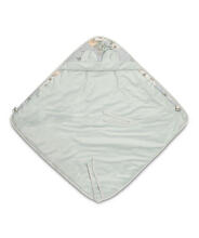 Velvet carry-cot swaddle blanket – LILY GRAY