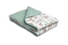 TWO-ELEMENT YEAR-ROUND BEDDING 100X135, 60x40 DEERS MINT