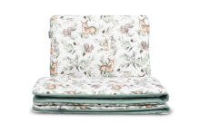 TWO-ELEMENT YEAR-ROUND BEDDING 100X135, 60x40 DEERS MINT
