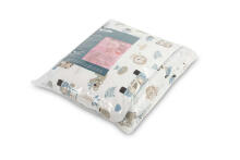 TWO-ELEMENT YEAR-ROUND BEDDING 100X135, 60x40 ZOO JEANS