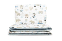 TWO-ELEMENT YEAR-ROUND BEDDING 100X135, 60x40 ZOO JEANS