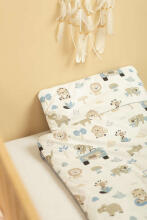 TWO-ELEMENT YEAR-ROUND BEDDING 100X135, 60x40 ZOO JEANS