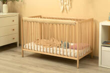 BED BUMPER FOR THE UPPER EDGE OF THE BED VELVET SAND