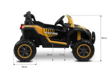 BATTERY VEHICLE AXEL WHITE