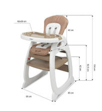 HIGH CHAIR + TABLE HOMEE GREEN