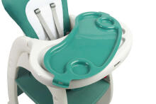HIGH CHAIR + TABLE HOMEE GREEN