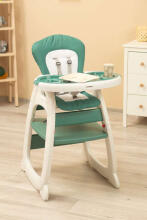 HIGH CHAIR + TABLE HOMEE GREEN