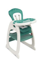 HIGH CHAIR + TABLE HOMEE GREEN