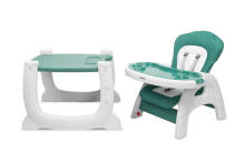 HIGH CHAIR + TABLE HOMEE GREEN
