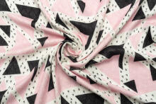 BAMBOO DIAPER - PINK TRIANGLE 75x75