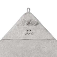 1553/03 BATH WEAR. BAMBOO 100 X 100 GRAY