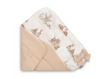 BABY NEST CONE WRAP BROWN COPSE 75x75