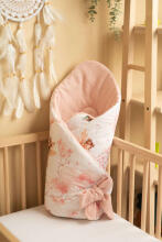 BABY NEST CONE WRAP PINK FAIRY 75x75