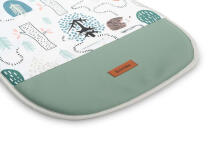 MUSLIN INSERT FOR A STROLLER - EMERALD HEDGEHOG
