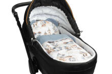 MUSLIN PUSHCHAIR SET - DRAGONS JEANS