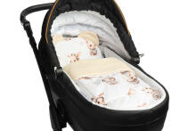 MUSLIN PUSHCHAIR SET - BEIGE BUNNY