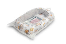 BABY NEST MUSLIN - ZODIAC GREY