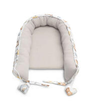 BABY NEST MUSLIN - ZODIAC GREY