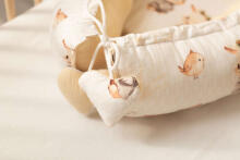BABY NEST MUSLIN - BEIGE BUNNY