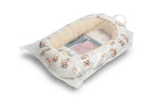 BABY NEST MUSLIN - BEIGE BUNNY