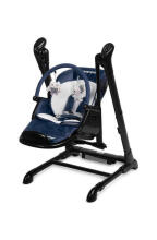 HIGH CHAIR + SWING INDIGO BLACK NAVY