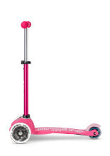 MICRO skrejritenis Mini Micro Deluxe LED Pink, MMD075