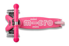 MICRO skrejritenis Mini Micro Deluxe LED Pink, MMD075