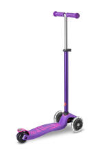 MICRO skrejritenis Maxi Micro Deluxe LED Purple, MMD066