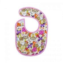 A1300 Small bib with velcro closure, waterproof layer (19 x 14 cm)