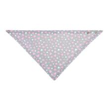 A1505 Baby bandana, 100% cotton (1 pc), snap fastener HEARTS