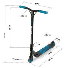 Самокат SOKE EVO (1601) Blue 100mm
