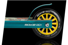 Самокат SOKE GO! (1543) Yellow/Blue (Skull) 100mm