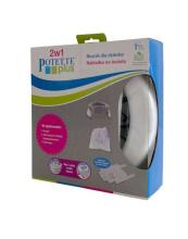 Potette Plus Potty Travel 2 in 1 Art.168064 Grey