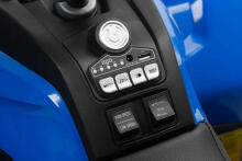 BATTERY VEHICLE QUAD GIGANT BLUE