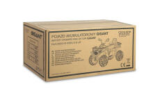 BATTERY VEHICLE QUAD GIGANT RED