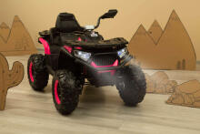 BATTERY VEHICLE QUAD GIGANT PINK