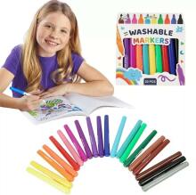 Ikonka Art.KX3492 Wipeable marker pens 20pcs.