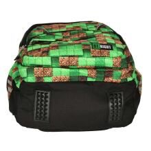 Ikonka Art.KX3760_2 Stright Pixel Cubes school backpack