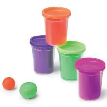 Ikonka Art.KX3557 Creativ plastic mass 4x114g 4pcs.