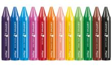 Ikonka Art.KX3567 Jumbo Colorpeps candle crayons 12 pcs.