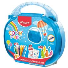 Ikonka Art.KX3566 Case with crayons Colorpeps Jumbo art set
