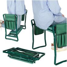 Ikonka Art.KX3569 Garden kneeler folding stool 3in1