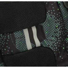 Ikonka Art.KX3759 3 compartment school backpack 15 inch Football