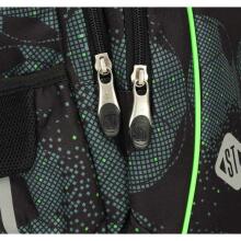 Ikonka Art.KX3759 3 compartment school backpack 15 inch Football