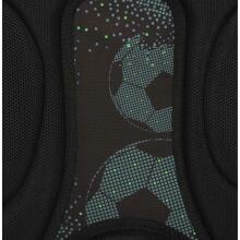 Ikonka Art.KX3759 3 compartment school backpack 15 inch Football