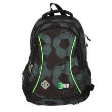 Ikonka Art.KX3759 3 compartment school backpack 15 inch Football