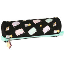 Ikonka Art.KX3765_2 Pusheen Pastel black tube pencil case