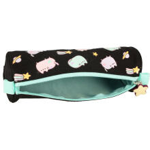 Ikonka Art.KX3765_2 Pusheen Pastel black tube pencil case