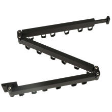 Ikonka Art.KX3850 Telescopic extension wall hanger 114cm black